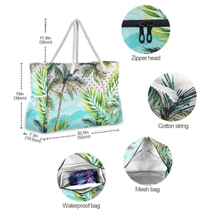 Bolso de Mano Impermeable para Viajes de Verano 2025, Bolso de Playa Personalizado, Moderno y Práctico, con Bolsillo - Product Image 4