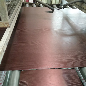 Feuille en acier inoxydable <span class=keywords><strong>304</strong></span> <span class=keywords><strong>couleur</strong></span> rouge rose, grain de bois en nid d'abeille, gaufrée - Product Image 4