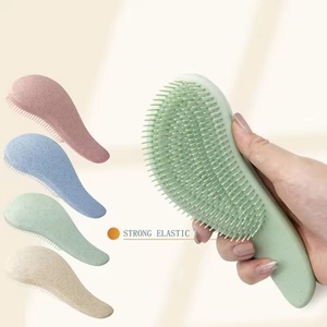 Fashion Hot Sales Marble Texture <b>Massage</b> Comb Scalp Soothing Small Comb Travel Soft Teeth Portable Straight Hair Comb - Product Image 6