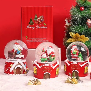 Lampe à boule de cristal sur mesure, nouveau design, globe à neige, décorations de Noël, bonhomme de neige, globe à neige - Product Image 3
