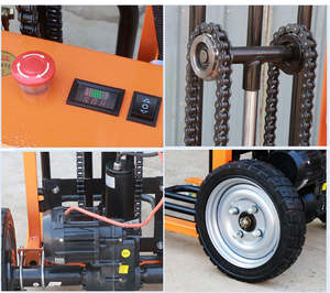 Carro de mano eléctrico multiescena aplicable (almacén/venta minorista/granja) 200kg/400kg con batería de litio de carga rápida - Product Image 3