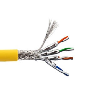 Échantillon gratuit Cat6 de marque OEM Cat 6 6e 23AWG 0.56mm CCA 4 paires de câbles réseau Lan UTP 1000ft 305m prix du rouleau - Product Image 1
