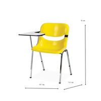 Ensemble Chaise et Table Scolaire Moderne pour Salle de Classe - Chaise et Bureau Tout-en-un