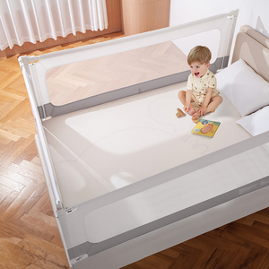 Barrière <span class=keywords><strong>de</strong></span> sécurité respirante pour <span class=keywords><strong>lit</strong></span> d'enfant et <span class=keywords><strong>lit</strong></span> d'hôpital – Protection antichute pour patient et <span class=keywords><strong>bébé</strong></span> - Product Image 5