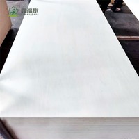 Contrachapado de Álamo Marino de 18 mm Resistente al Agua con Estructura Laminada, Tablero Marino para Exteriores para Construcción y Muebles