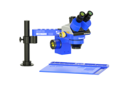 Microscope stéréoscopique trinoculaire MECHANIC MOS300-M3 avec support de bras de microscope réglable et zoom pour la réparation de caméras de téléphone