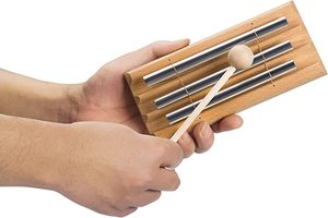 3-Note Wooden <b>Guitar</b> for Kids Percussion <b>Toy</b> with Flute Design Durable Educational Musical Instrument Customized Size - Product Image 3