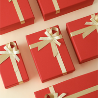 Coffret cadeau de Noël personnalisé, emballage en papier de luxe pour cadeaux de fêtes personnels