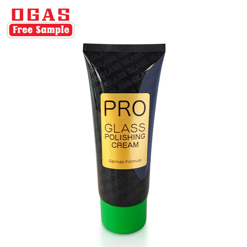 OGAS 230G crema lucidante per vetri auto pulizia profonda e crema per la pulizia profonda del vetro dell'auto antigraffio in vetro lucido