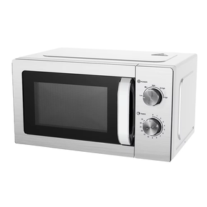 Puerta de vidrio de 700W, 5 niveles de potencia, acero inoxidable, carcasa de 20L, encimera, <span class=keywords><strong>horno</strong></span> <span class=keywords><strong>microondas</strong></span> mecánico - Product Image 6