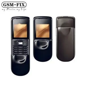 GSM-FIX ปลดล็อคซูเปอร์ราคาถูกเดิม3กรัมเลื่อนโทรศัพท์มือถือคลาสสิกสำหรับ Nokia 8800 Sirocco