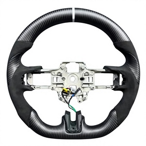 Volante Deportivo de Fibra de Carbono Forjado con Base Plana en Forma de D para Ford Mustang 2015 2016 2017 2018 2019 2020 2021 <span class=keywords><strong>2022</strong></span> 2023 - Product Image 4