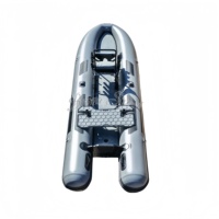 <strong>Best</strong> Selling 400cm PVC Inflatable Kayak <strong>Boat</strong> CE Certified Light Grey for Exciting Fishing Fun