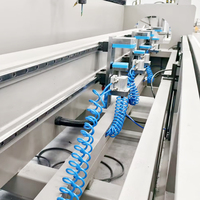 Máquina de Fabricación de Puertas y Ventanas de Aluminio Modelo 3200 de Cabezal Único, Máquina CNC de 3 Ejes para Perforación y Fresado de Perfiles de Aluminio