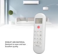 Reemplazo para 001040455D Mabe Control Remoto Universal Compatible con Aire Acondicionado V12843 HJ L8H 0010404555D V106