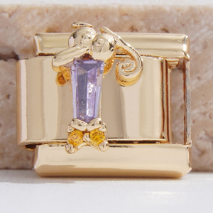 Fashion Charm <b>Bracelet</b> Set Gold Tone <b>Crystal</b> Rhinestone DIY Jewelry Unisex Yiwu Origin - Product Image 4