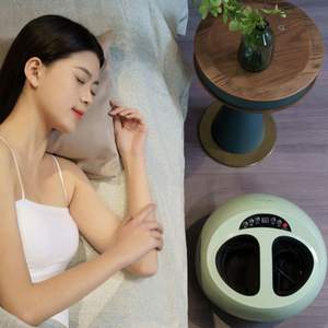 ファッショナブルなポータブルモダンな小さな振動スマート血液循環フットマッサージマシン脚マッサージャーダブルフットマッサージ - Product Image 5