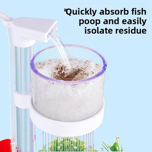 에어리프트 수족관 물고기 배설물 수집기, 바닥 사이펀 필터 순환 시스템 - Product Image 2