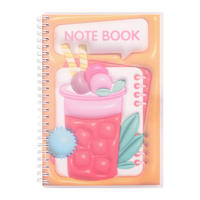 A5 PP bobina impermeable cuaderno LOGO planificador personalizado diario lindo diario útiles escolares regalos para niños promoción de ventas