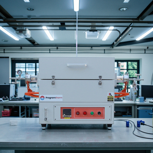 Horno de tubo rotatorio programable de laboratorio Horizontal eléctrico al vacío 1200c para sinterización - Product Image 3