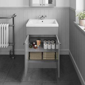 Mobili da <span class=keywords><strong>Bagno</strong></span> Modulari in Stile Nord Americano, Ecologici e Ignifughi, con Lavabo in Marmo, Cerniere e Rubinetto in Acrilico - Product Image 5