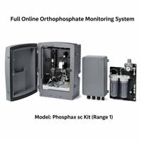 Système complet de surveillance en ligne de l'orthophosphate, kit Phosphax sc, boîtier d'alimentation, système de prétraitement, solution PO4-P 0,05-15,0 mg/L