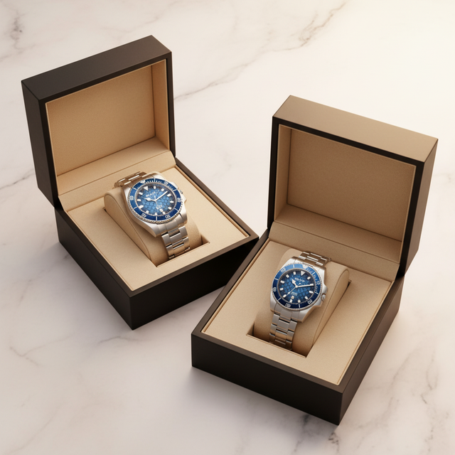 Mechanical Watch Automatic Waterproof Auto Date Wristwatch for Men Women Couple Lover Luminous Time Scale