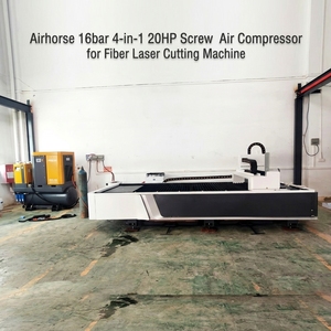Compresor de Aire de Tornillo Airhorse 10HP 20HP 10 bar PM VSD 4 en 1, 145PSI 32CFM 74CFM CE ASME <span class=keywords><strong>para</strong></span> Fábrica de Mecanizado CNC, Operación 24/7 - Product Image 5