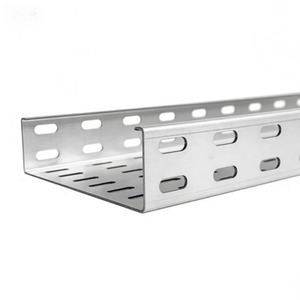 Les chemins de câbles perforés en acier prégalvanisé se vendent bien en Afrique de l'Ouest à bas prix et une longue durée de vie. - Product Image 4