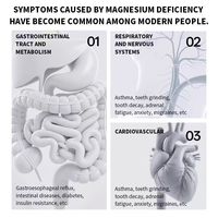 En stock, vente chaude : Capsule de magnésium 12-en-1, minéraux complexes, fabrication OEM disponible