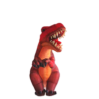 PDYEAR Ballon géant gonflable dinosaure - Durable, résistant au soleil, imperméable, pleine couleur, ventilateur intégré, utilisation extérieure, taille personnalisée