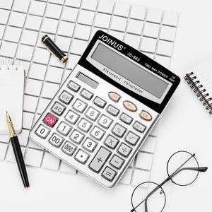 Calculatrice solaire Joinus Js863 à 16 chiffres, calculatrice électronique de bureau et financière avec grand écran et double alimentation - Product Image 2