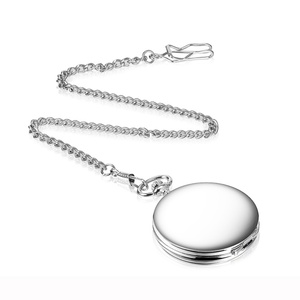 Geren D00908o Fournisseur Gold Prix Abordable Montre de Poche à Quartz Antique pour Infirmière, Gravure Vierge, Argent, Noir, Bronze - Product Image 5