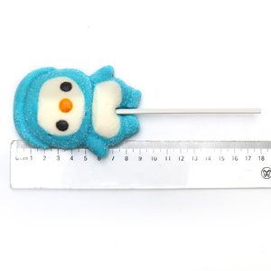 Sucette en forme d'ours blanc et de pingouin bleu en <span class=keywords><strong>guimauve</strong></span> de 40g de dessin animé - Product Image 4