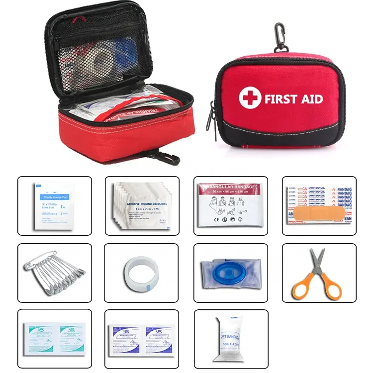 Mini Gifts Emergency First aid Bag Compact kit Medical First Aid Kit For Home Office Travel Outdoor