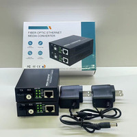 Convertidor de Medios de Fibra Gigabit FTTH en Oferta, Monomodo RJ45 SC 3KM 1310nm/1550nm