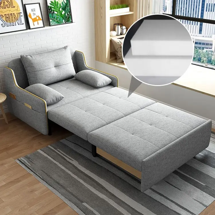 CX toptan fiyat modern basit tarzı oturma odası tek kanepe kumaş depolama ile popüler çekyat çekin