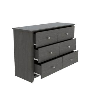 <span class=keywords><strong>Commode</strong></span> mid brume à 6 tiroirs, en matériel <span class=keywords><strong>de</strong></span> restauration, <span class=keywords><strong>table</strong></span> <span class=keywords><strong>de</strong></span> nuit <span class=keywords><strong>assortie</strong></span> - Product Image 5