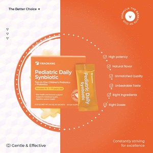 2-en-1 Prébiotiques quotidiens pour enfants + Probiotiques Supplément de soutien immunitaire à base d'enzymes pour la santé digestive - Product Image 6