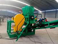 Broyeur de déchets plastiques à arbre unique automatique avec moteur de pompe à engrenages, capacité de 1000-3000 kg/h pour utilisation personnalisée