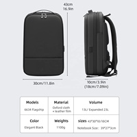 Sac à dos antivol pour ordinateur portable avec port de charge USB, sac à dos professionnel, poche RFID cachée, compartiment antichoc pour ordinateur portable 15,6 pouces