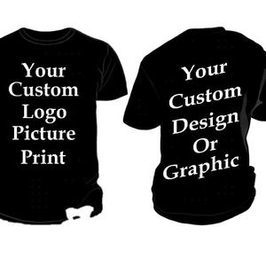 Venta al por mayor de fábrica, Camiseta estampada de algodón de manga corta informal Unisex, Jersey holgado con cuello redondo, fabricante de ropa de India - Product Image 1