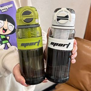 Sport Water Bottle 2026 New Style Large Capacity Drop Resistant Straw Cup Outdoor Portable Kettle - Product Image 2