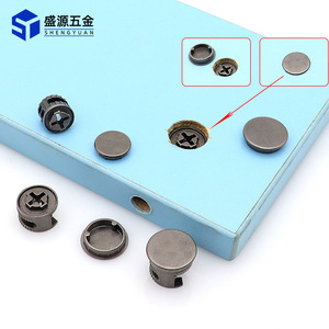 Shengyuan Three In One Connector Zinc Alloy 10 12 15 Cm Cabinet Door Hardware With Cover - Product Image 2