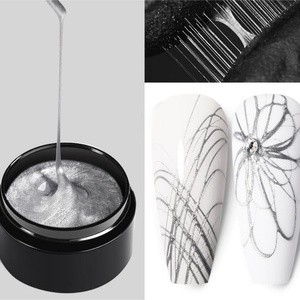 Nouveau Gel Semi-Solide Universel Spider 2024, Gel de Modelage Transparent Non-Nettoyant pour Poudre Chrome - Product Image 1