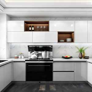 Mobili da <span class=keywords><strong>Cucina</strong></span> Personalizzati di Alta Gamma, Cucine Modulari, Cantinette <span class=keywords><strong>per</strong></span> Vini, Armadi da <span class=keywords><strong>Cucina</strong></span> su Misura con <span class=keywords><strong>Ante</strong></span> in Vetro - Product Image 4