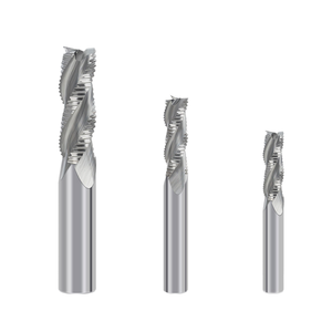 Fresa de carburo de cobalto YUFU de 4 filos M35 M42 OEM/ODM para máquina de grabado 60HRC, fresado ascendente, procesamiento de metales - Product Image 3