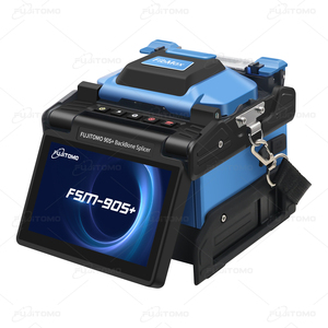 Fusionadora de Fibra Óptica FUJITOMO FSM-90S+ Fibmax FI-6 de 6 Motores, Empalmadora de Núcleo a Núcleo, Compatible con Fibra Óptica G654E - Product Image 1