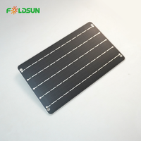 Panneau solaire mince Foldsun 6,5W, conception non standard, portable, haute efficacité, monocristallin, chargeur solaire en papier PET