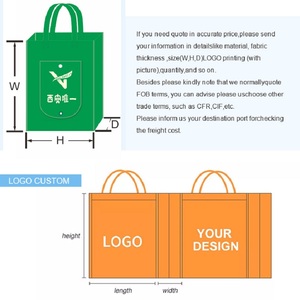 Biểu Tượng Tùy Chỉnh Thân Thiện Với Môi Tái Sử Dụng Dệt Vải Mua Sắm Tote Túi Thư Mô Hình Du Lịch Quà Tặng Bao Bì Làm PP Không Dệt Chất Liệu - Product Image 6